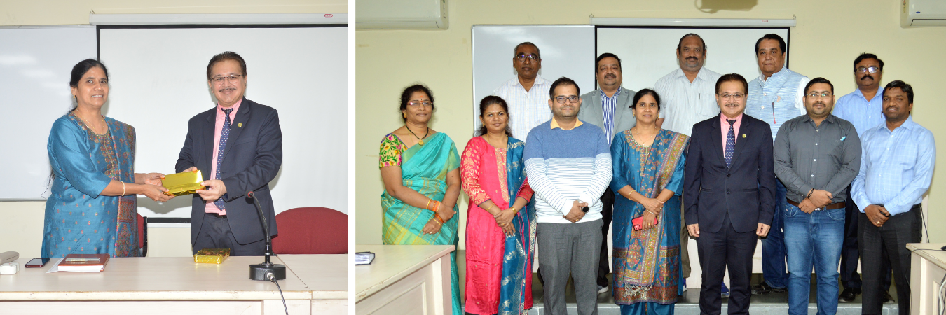 Dr. Manoj Nardeosingh, Secretary General, AARDO interacted with DG, ni-msme and Faculty