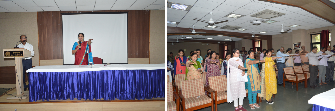 ni-msme employees took Vigilance Awareness pledge on Integrity, Unity & Security of the Nation