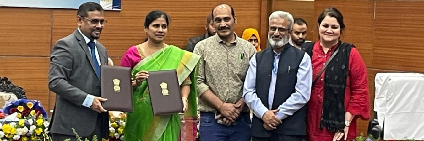 ni-msme entered into an MoU with Central Council for Research in Unani Medicine (CCRUM), New Delhi