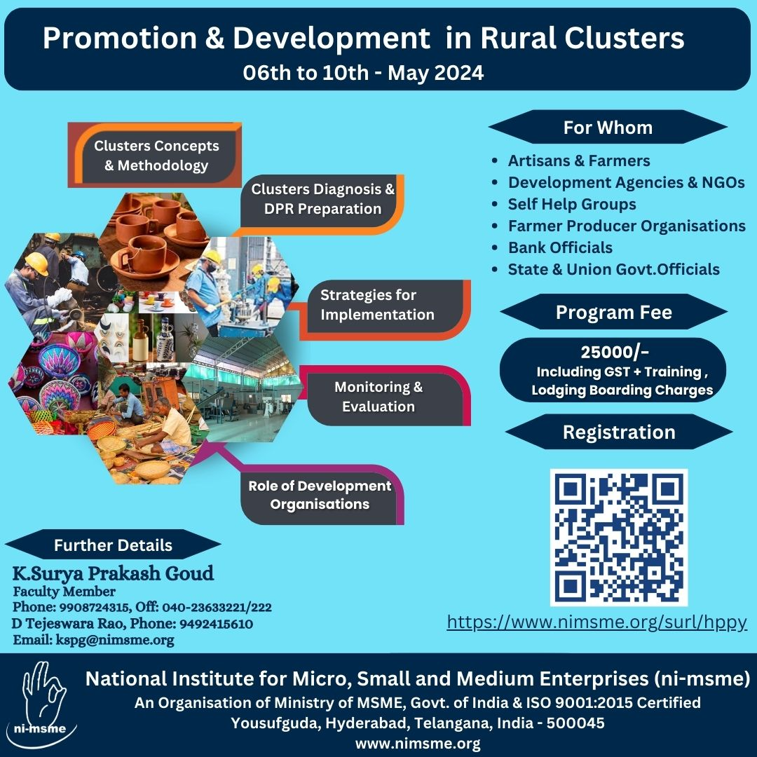 Promotion & Development in Rural Clusters 