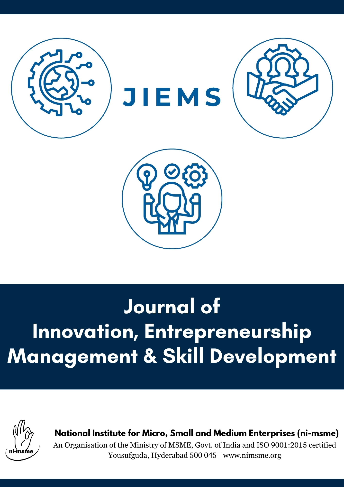 Journal of Innovation, Entrepreneurship, Management and Skill Development (JIEMS)